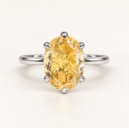 Solara Oval Shape Engagement Ring