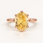 Solara Oval Shape Engagement Ring