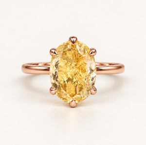 Solara Oval Shape Engagement Ring