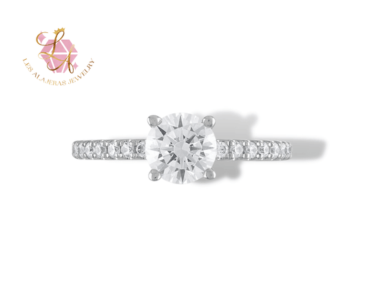Aleya Diamond Engagement Ring