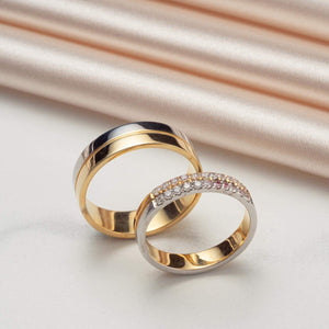 Calla Wedding Rings