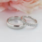 Zale Half Eternity Diamond Platinum Ring