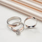Eader Diamond Wedding Rings Set