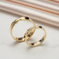 Calixta Mobius Diamond Wedding Rings