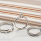 Belleza Diamond Wedding Rings Set