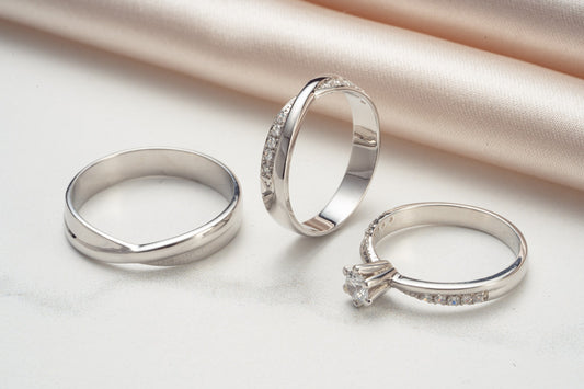 Rafaela Diamond Wedding Rings Set